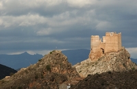 Vista del Castillo de Arándiga