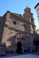 Portada iglesia parroquial de Jarque